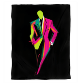 Sleek Monochrome Elegance Duvet Cover - Beyond T-shirts